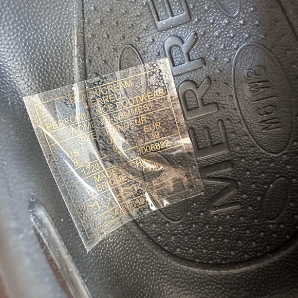 New Merrell Black/Cream Rubber Hydro Next Gen Moc Shoes Unisex M6 W8 - Picture 9 of 10